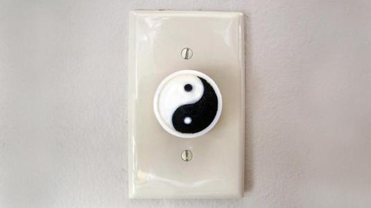 Dualstrusion Yin-Yang Dimmer Knob