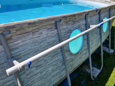 Frame Pool Towel Rack