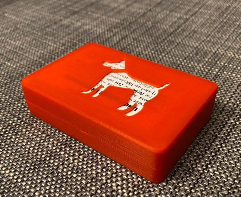 Sleek Playing Card Box