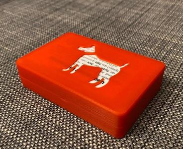 Sleek Playing Card Box