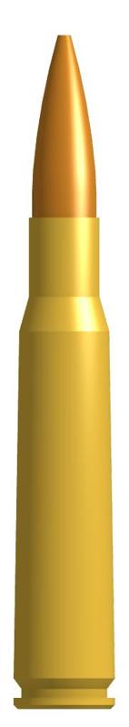 50 BMG Dummy Round