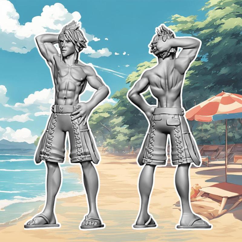 Claude Strafe - Costa Beachwear version