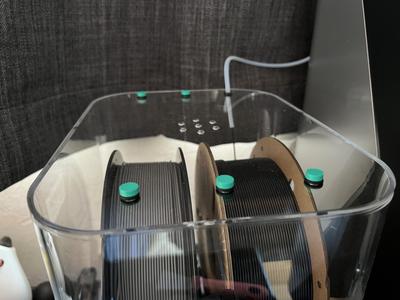 Filament Dryer Bowden Tube Hole Plug