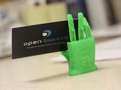 Miniature Robotic Hand for Flexible Filament by Open Bionics