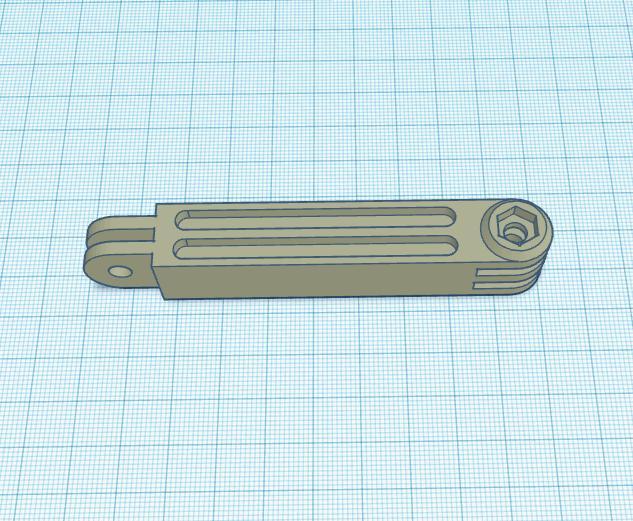 GoPro 90 Deg. Extended Mount 100mm