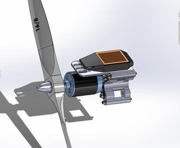 E-Flite BL50 Motor & ESC Mount