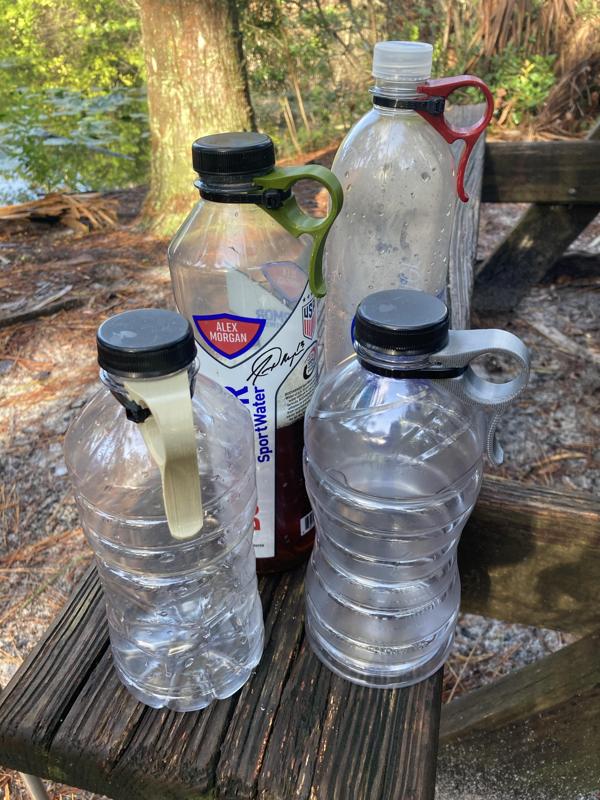 Ultralight Backpacking Waterbottle Loop/Hook