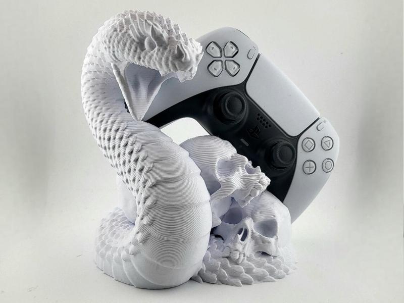 controller stand ps5 holder snake and skull