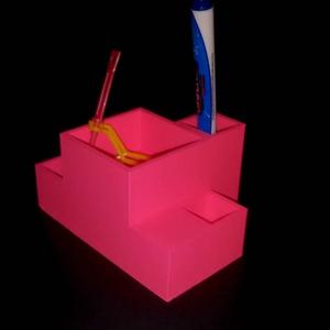 Block themed stationary holder