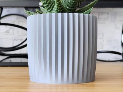 Veil Plant pot and Planter - Vase mode design