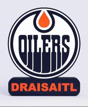 Edmonton Oilers Sign - LED Strip Compatible