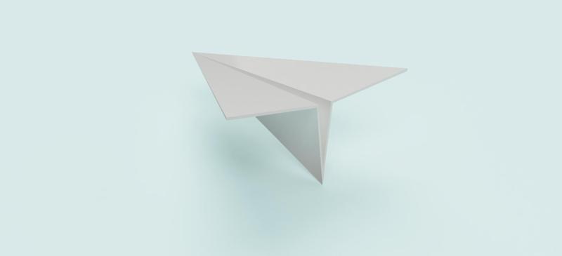 Paper airplane!