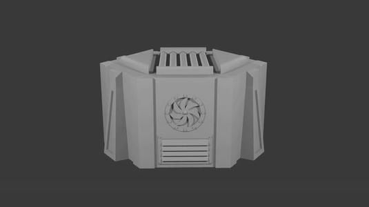 Modern Urban Industrial Base for Wargames 28mm
