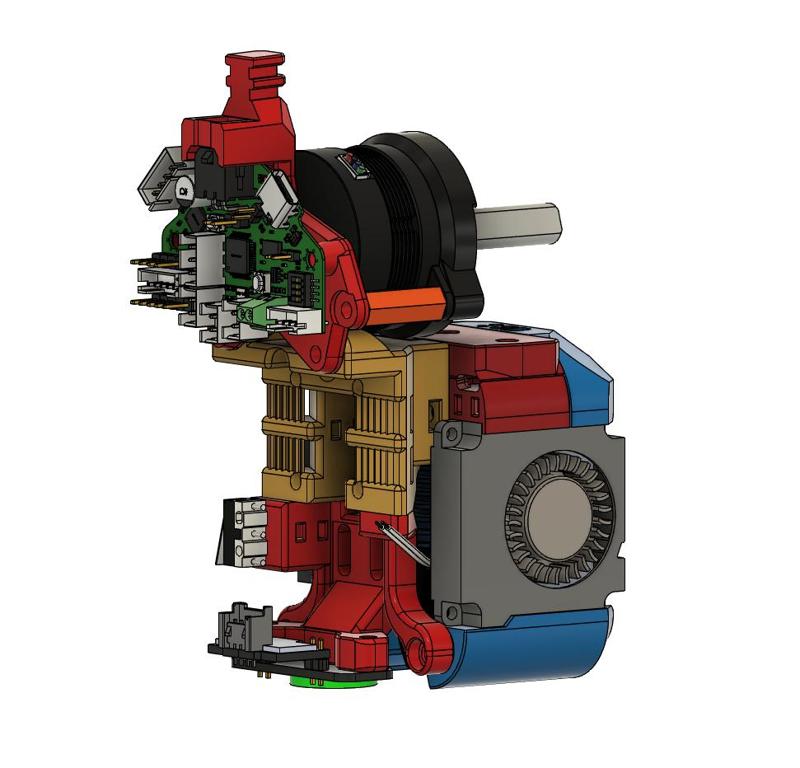 Dragonburner with cartograph and G2SA (Voron 2.4)