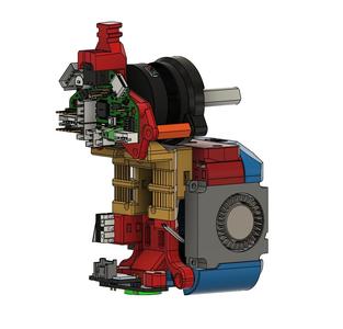 Dragonburner with cartograph and G2SA (Voron 2.4)