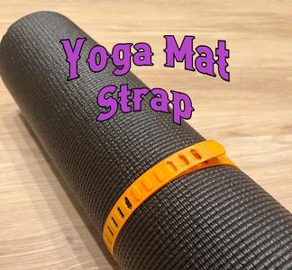 Simple yoga mat strap