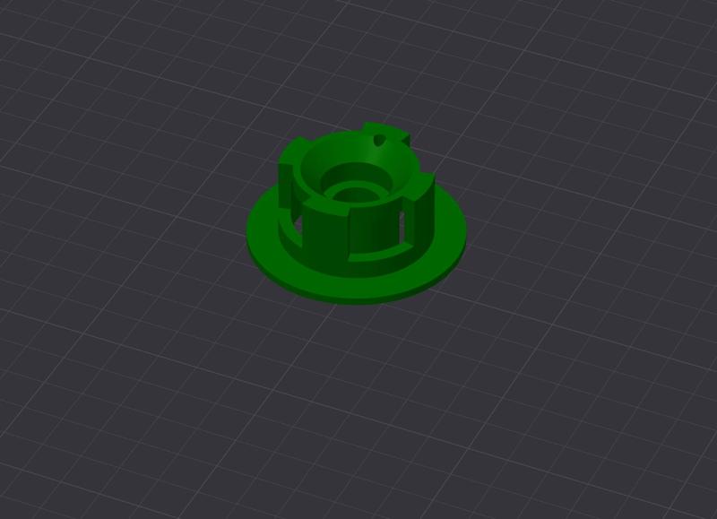 Line trimmer generic pull starter hub