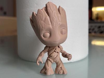 Baby Groot statue