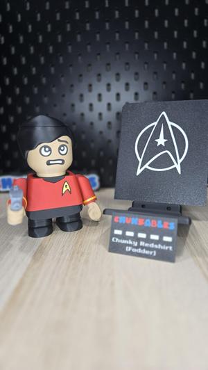 Chunky Redshirt Multicolor Nameplates