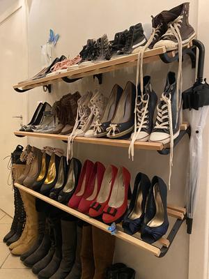 Shoe Rack Shelf Brackets