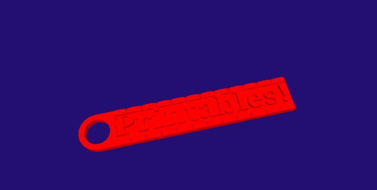 Printables Keychain