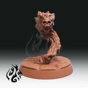 Flaming Skull
