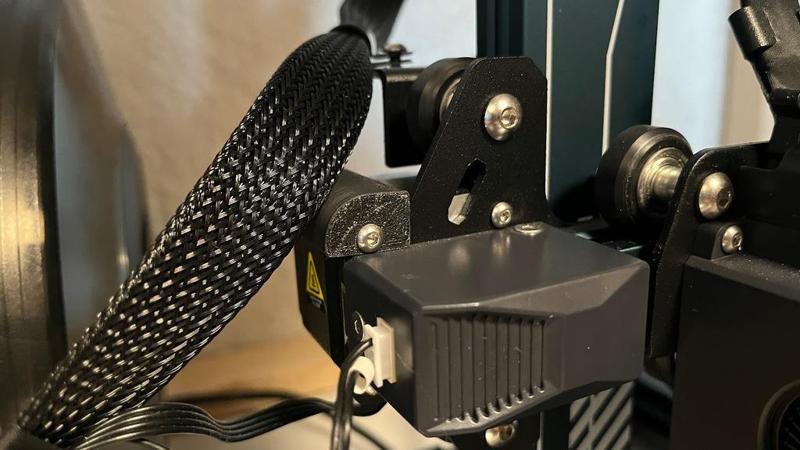 Elegoo Neptune 3 Pro X-axis cable protection