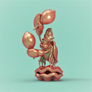 Sebastian Maracas -Little Mermaid