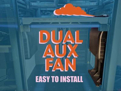 Dual Aux Fan for H2D (Secondary cooling system)
