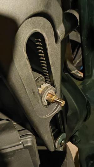 Windscreen Gear KTM 1290 / engrenage visiere