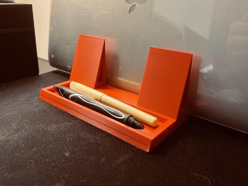 Vertical Laptop Stand with Tray