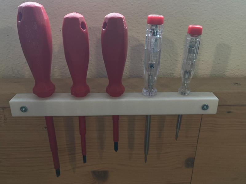 Screwdriver Wall Mount