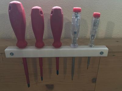 Screwdriver Wall Mount