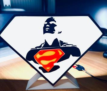 superman lamp