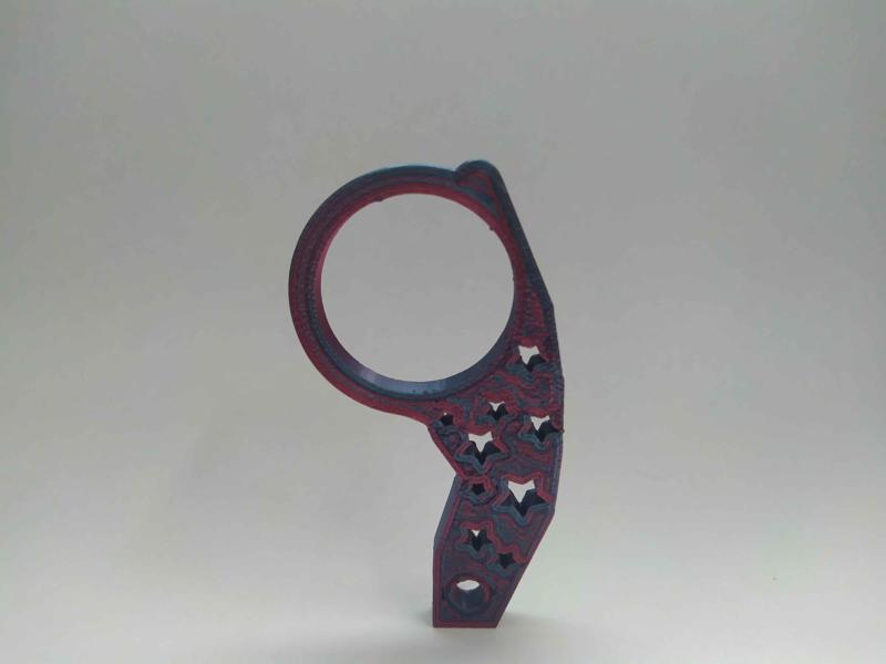 Keyrambit with stars and sides