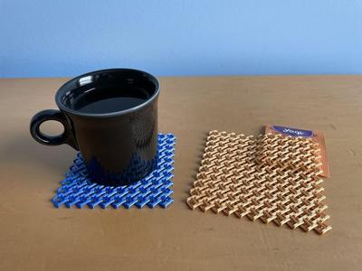 Chainmail Coasters