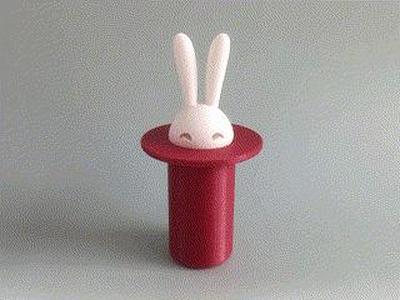 Magic Bunny Toothpick Dispenser