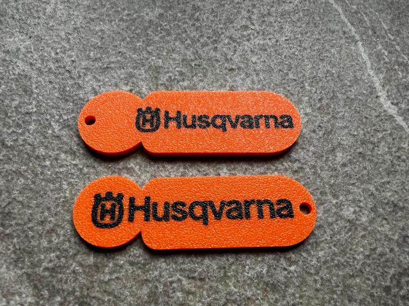 Husqvarna Keychain and Shopping Cart Chip