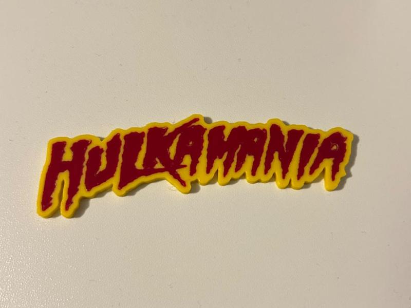 Hulkamania Fridge Magnet