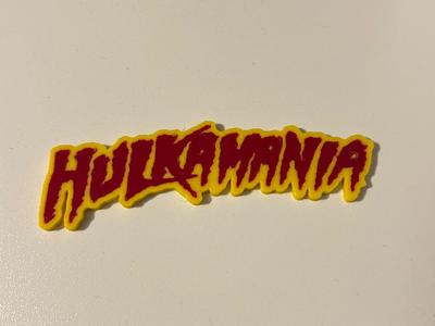 Hulkamania Fridge Magnet
