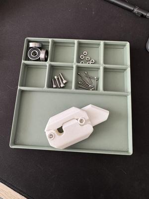 Gridfinity Small Project Organizer Tray 4u x 4u x 2u