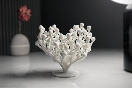 Neural Network Decor (Heart)
