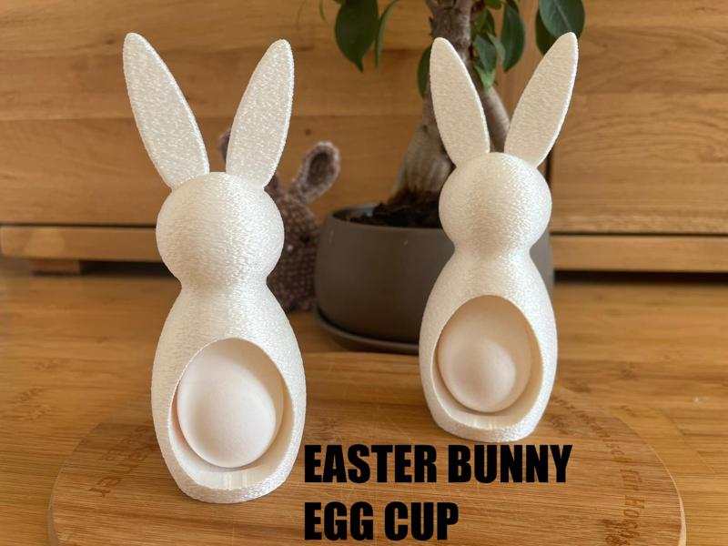 Easter Bunny Egg Cup Decoration