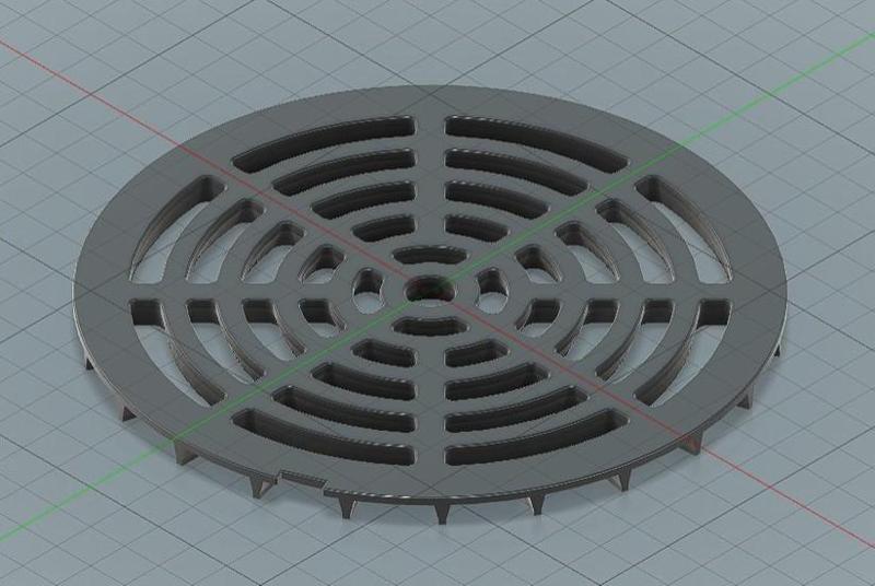 Grille de douche