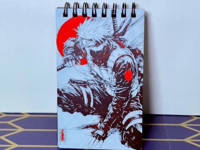 Kakashi Small Hueforge Notepad Cover - Naruto