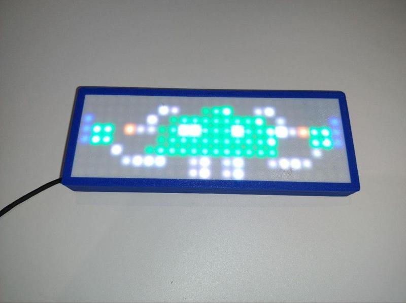 Display wled 3x 8x8 matrix