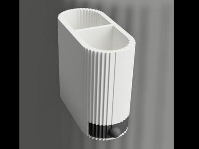 Cutlery drainer with water drawer