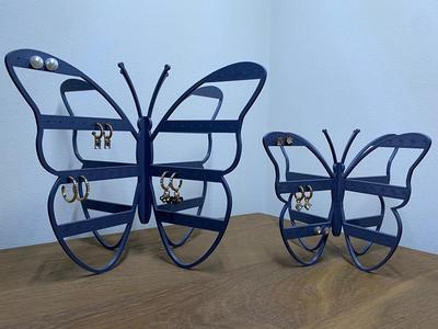 butterfly earring holder