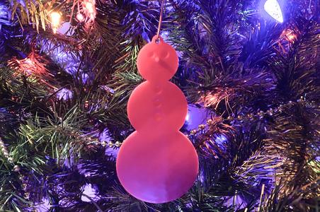 Snowman ornament
