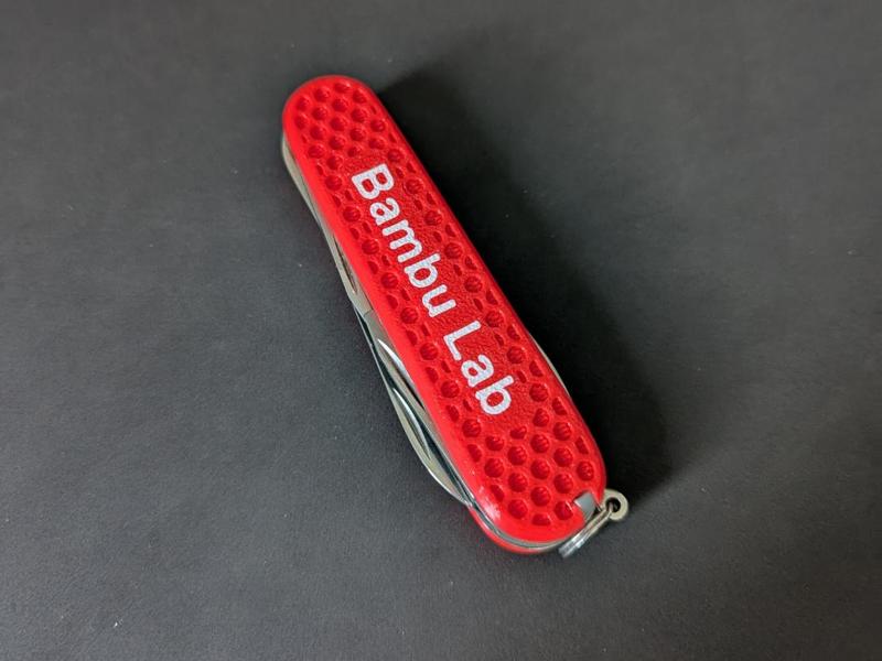 Knife Handle - Bambu Lab meet Swiss